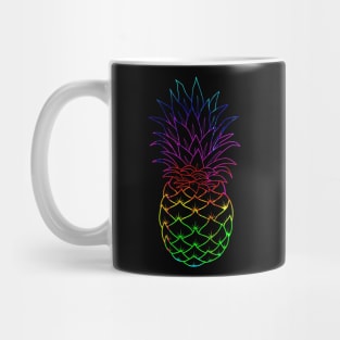 Rainbow Pineapple Mug